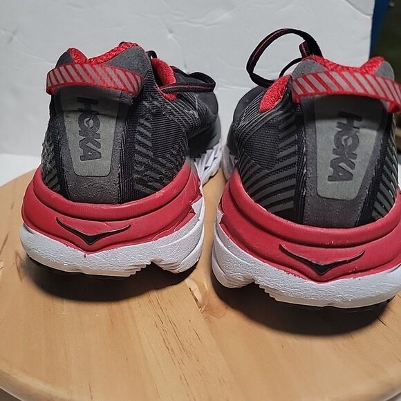 Hoka One One Men’s  14 2E Black red Formula One Running Sneakers Shoes main image 6